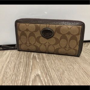 Brown Coach Wallet